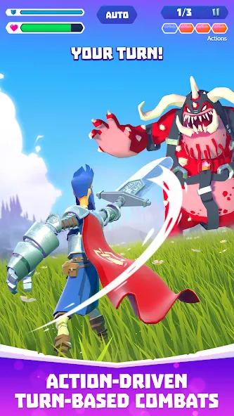 Knighthood - RPG Knights (Найтхуд) [МОД: Все открыто, Дополнительные деньги и Меню MOD] Screenshot 1