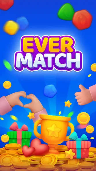 EverMatch 3 Game (ЭверМатч 3 Игра) [МОД: Много монет, Открытые уровни и Мега MOD] Screenshot 1