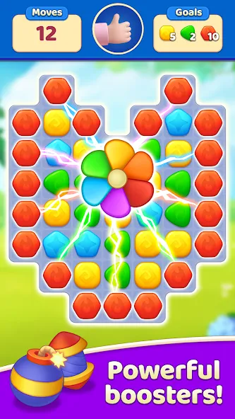 EverMatch 3 Game (ЭверМатч 3 Игра) [МОД: Много монет, Открытые уровни и Мега MOD] Screenshot 3