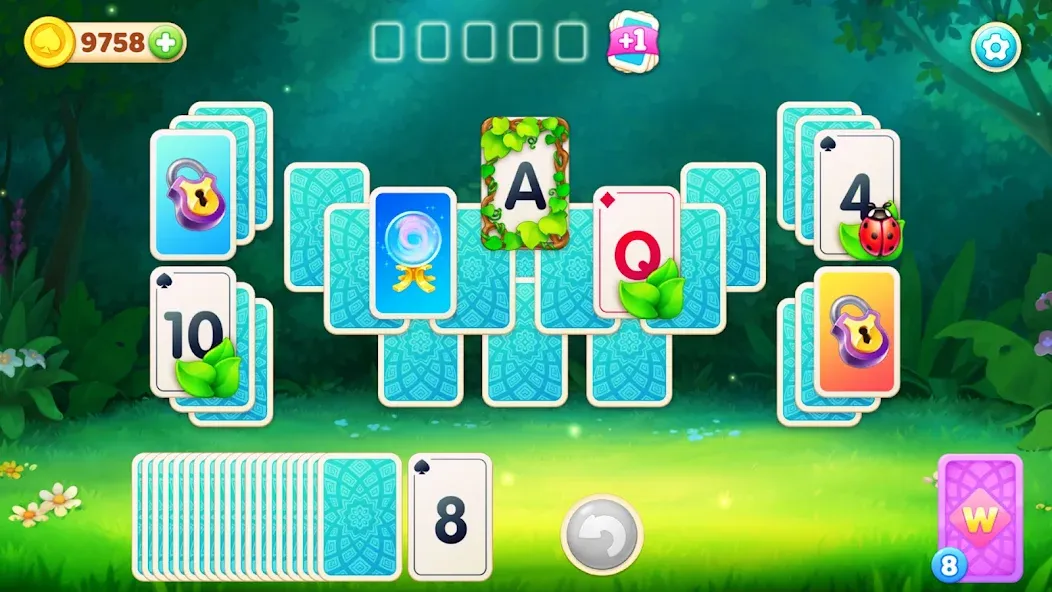 CityMix Solitaire TriPeaks (СитиМикс ТриПикс) [МОД: Деньги, Монеты и Меню MOD] Screenshot 2