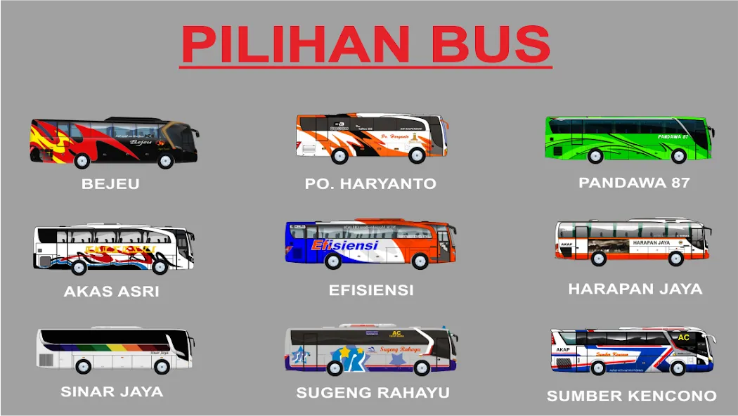 PO Haryanto Bus Indonesia (По Харьянто Автобус Индонезия) [МОД: Деньги, Монеты и Меню MOD] Screenshot 4