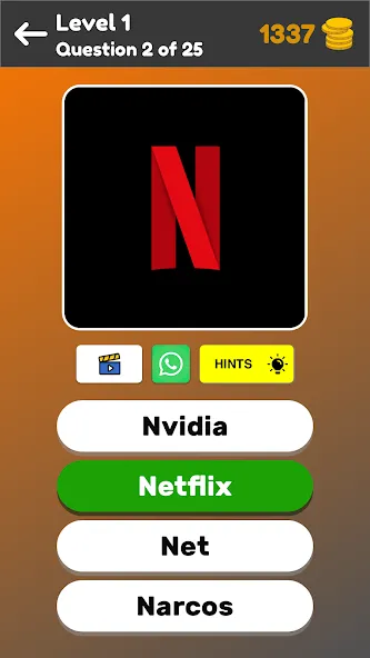 Logo Game: Multiple Choice [МОД: Деньги, Монеты и Меню MOD] Screenshot 2
