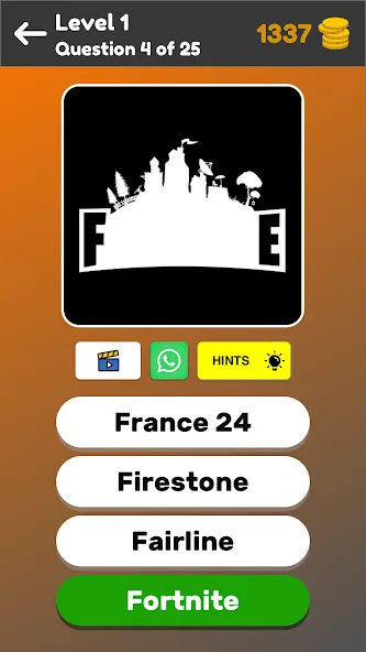 Logo Game: Multiple Choice [МОД: Деньги, Монеты и Меню MOD] Screenshot 4