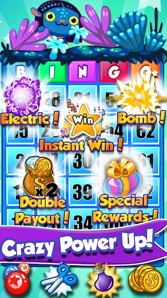 Bingo PartyLand 2: Bingo Games (Бинго Патиленд 2) [МОД: Деньги, Монеты и Меню MOD] Screenshot 2