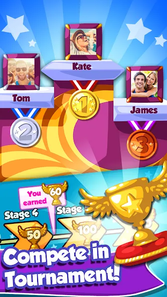 Bingo PartyLand 2: Bingo Games (Бинго Патиленд 2) [МОД: Деньги, Монеты и Меню MOD] Screenshot 5