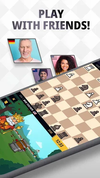 Chess Universe : Play Online [МОД: Много денег, Монет и Все открыто] Screenshot 1