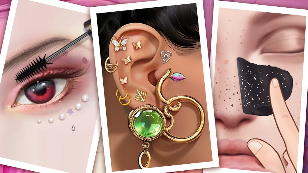 Ear Salon ASMR Ear Wax& Tattoo (АСМР) [МОД: Меню, Бесконечные монеты и Открытые уровни] Screenshot 4