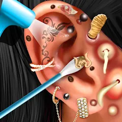 Скачать Ear Salon ASMR Ear Wax& Tattoo (АСМР) [МОД: Меню, Бесконечные монеты и Открытые уровни] | Взлом Ear Salon ASMR Ear Wax& Tattoo на Андроид