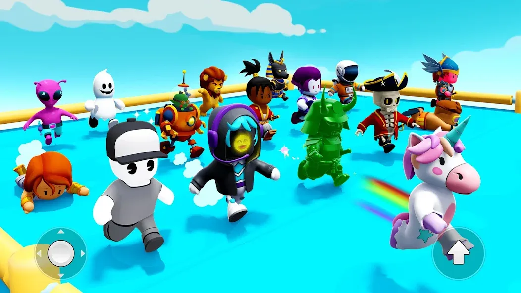 Stumble Guys (Стамбл Гайз) [МОД: Бесконечные деньги, Монеты и Мега MOD] Screenshot 3