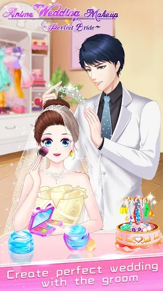 Makeup Bride: Perfect Wedding [МОД: Бесконечные деньги, Монеты и Мега MOD] Screenshot 3