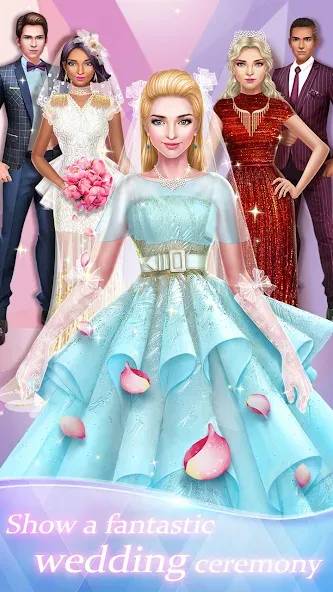 Dream Wedding: Bride Dress Up [МОД: Бесконечные деньги, Монеты и Мега MOD] Screenshot 2