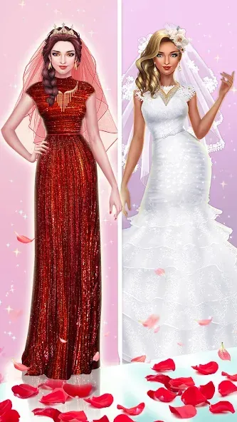 Dream Wedding: Bride Dress Up [МОД: Бесконечные деньги, Монеты и Мега MOD] Screenshot 5