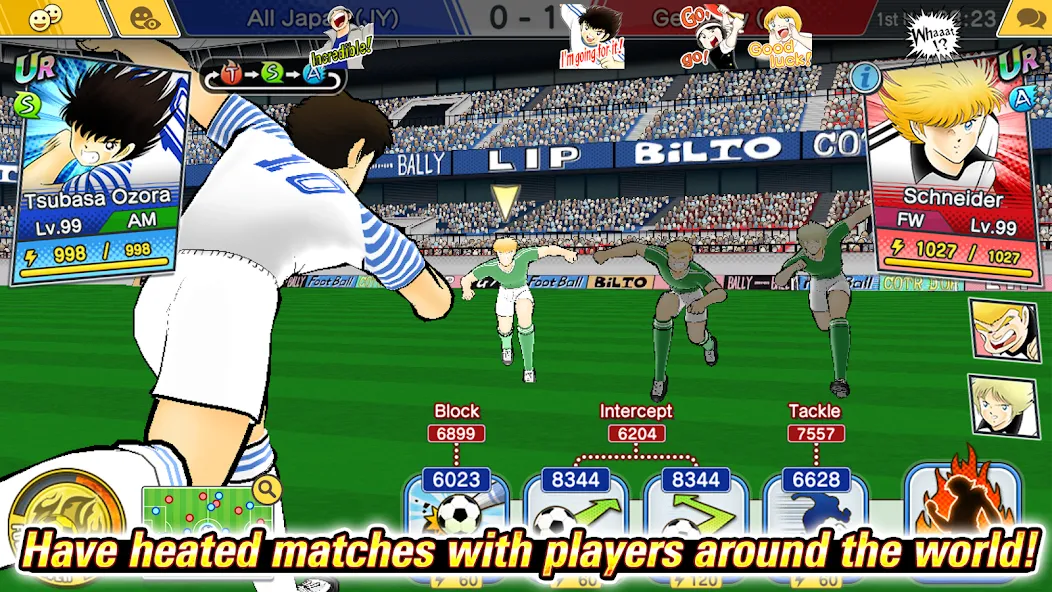Captain Tsubasa: Dream Team (Капитан Цубаса) [МОД: Меню, Бесконечные монеты и Открытые уровни] Screenshot 2