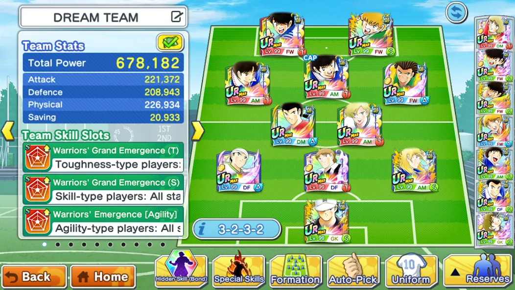 Captain Tsubasa: Dream Team (Капитан Цубаса) [МОД: Меню, Бесконечные монеты и Открытые уровни] Screenshot 5
