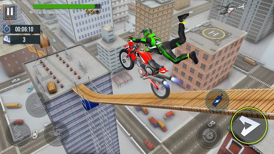 Bike Stunt : Motorcycle Game [МОД: Все открыто, Дополнительные деньги и Меню MOD] Screenshot 3