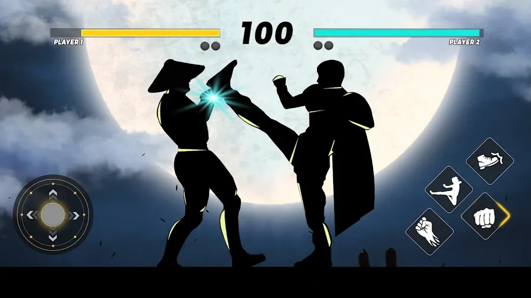 Sword Shadow Fighting Game 3D [МОД: Меню, Бесконечные монеты и Открытые уровни] Screenshot 3