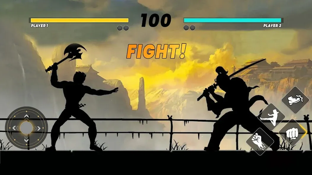 Sword Shadow Fighting Game 3D [МОД: Меню, Бесконечные монеты и Открытые уровни] Screenshot 5