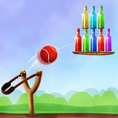 Скачать Bottle Shooting Game 2 [МОД: Меню, Бесконечные монеты и Открытые уровни] | Взлом Bottle Shooting Game 2 на Андроид