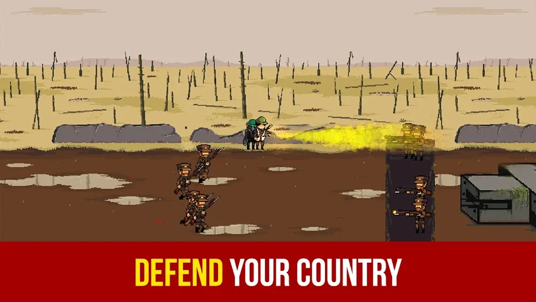 War Troops 1917:Trench Warfare [МОД: Бесконечные деньги, Монеты и Мега MOD] Screenshot 4