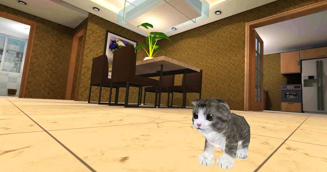 Kitten Cat Simulator 3D Craft [МОД: Все открыто, Дополнительные деньги и Меню MOD] Screenshot 5