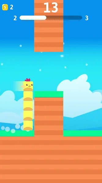 Stacky Bird: Fun Egg Dash Game (тэки птица) [МОД: Все открыто, Дополнительные деньги и Меню MOD] Screenshot 2