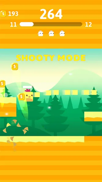 Stacky Bird: Fun Egg Dash Game (тэки птица) [МОД: Все открыто, Дополнительные деньги и Меню MOD] Screenshot 3