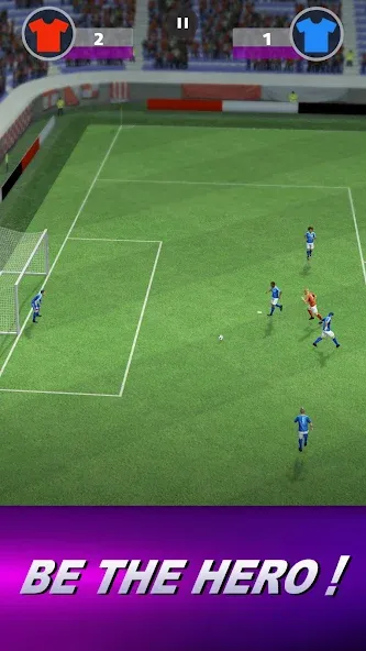 Football Fever (Футбольная лихорадка) [МОД: Много монет, Открытые уровни и Мега MOD] Screenshot 1
