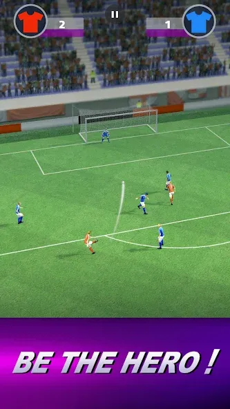 Football Fever (Футбольная лихорадка) [МОД: Много монет, Открытые уровни и Мега MOD] Screenshot 2