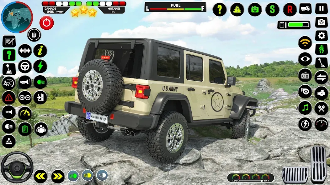 Army Truck Transporter Game 3D [МОД: Много монет, Открытые уровни и Мега MOD] Screenshot 1