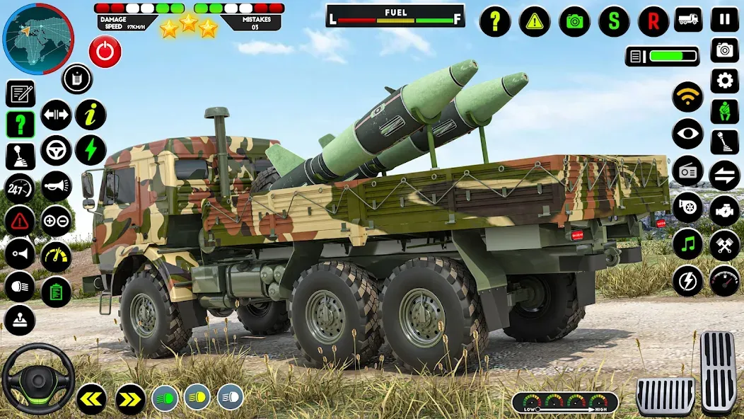 Army Truck Transporter Game 3D [МОД: Много монет, Открытые уровни и Мега MOD] Screenshot 3