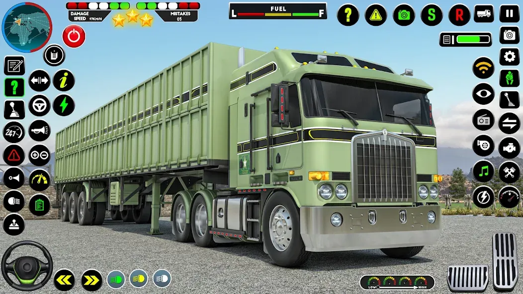 Army Truck Transporter Game 3D [МОД: Много монет, Открытые уровни и Мега MOD] Screenshot 5
