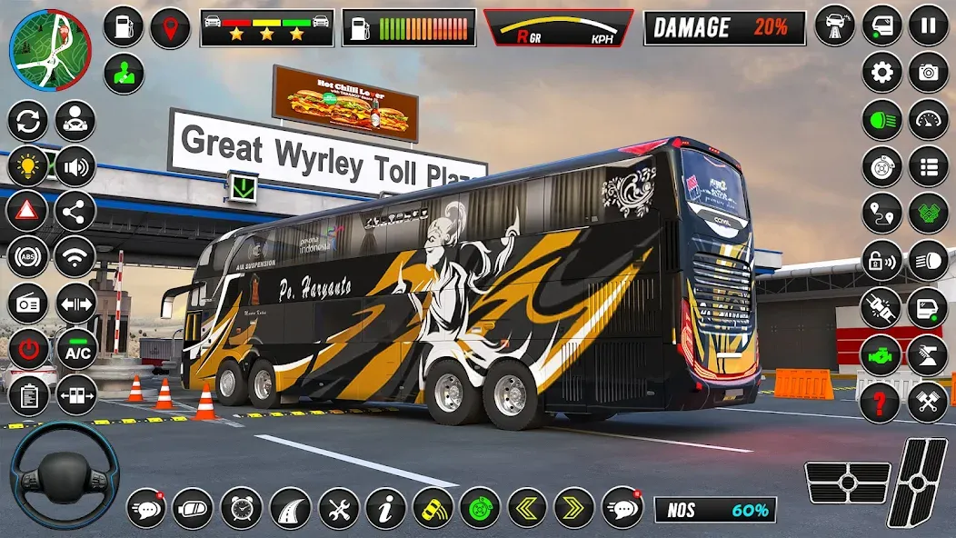 City Coach Bus Driver Games 3D [МОД: Много монет, Открытые уровни и Мега MOD] Screenshot 2