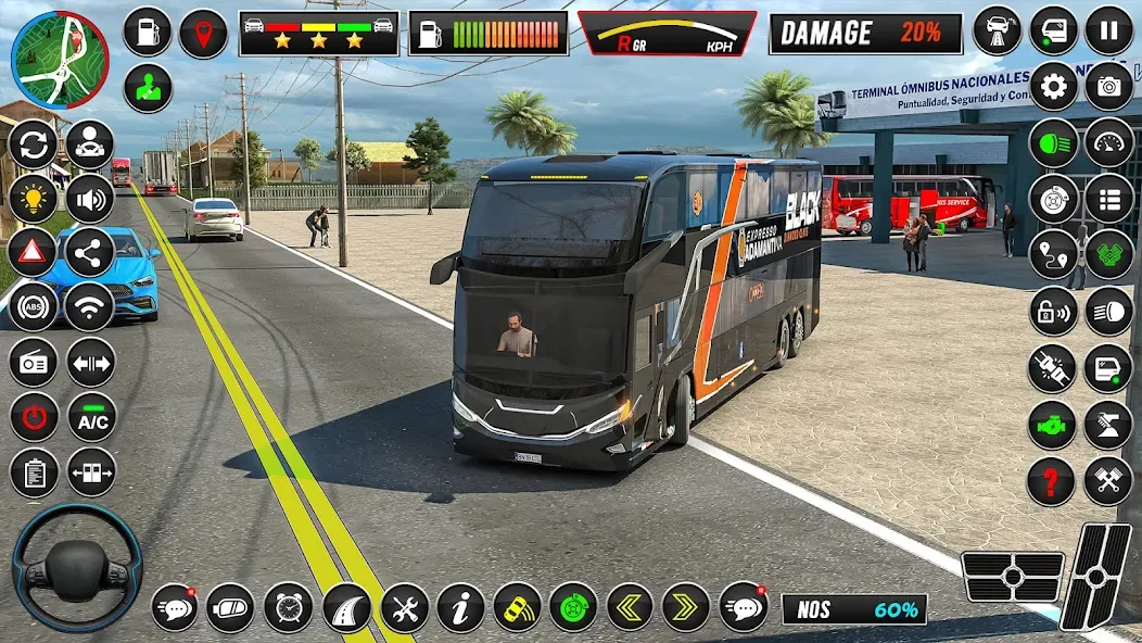 City Coach Bus Driver Games 3D [МОД: Много монет, Открытые уровни и Мега MOD] Screenshot 4
