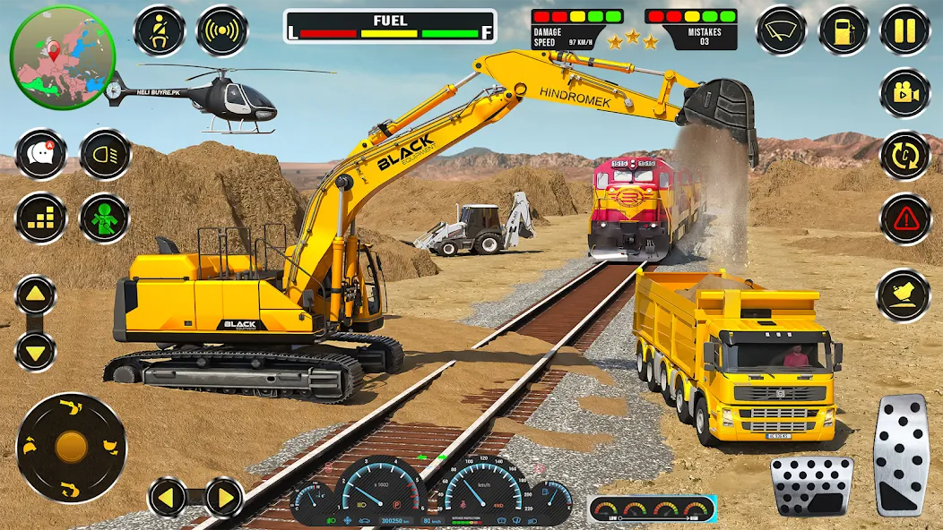 Real JCB Construction Games 3D [МОД: Много денег, Монет и Все открыто] Screenshot 2