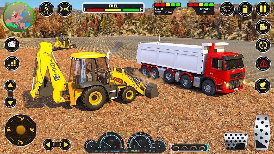 Real JCB Construction Games 3D [МОД: Много денег, Монет и Все открыто] Screenshot 3