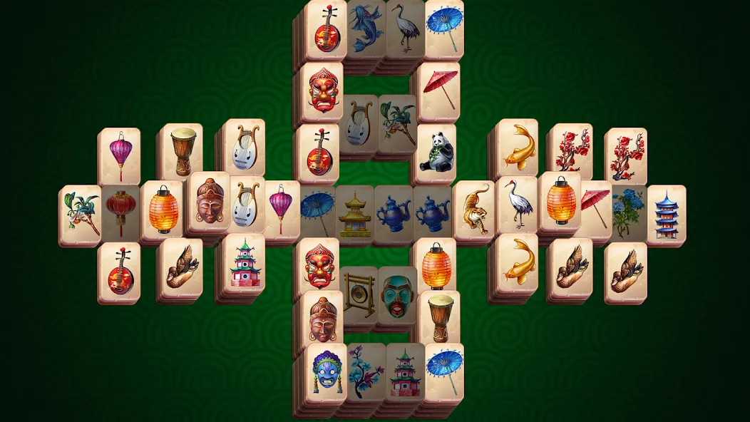 Mahjong Epic [МОД: Много монет, Открытые уровни и Мега MOD] Screenshot 1