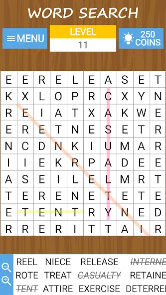 Word search, criss-cross, etc [МОД: Деньги, Монеты и Меню MOD] Screenshot 1