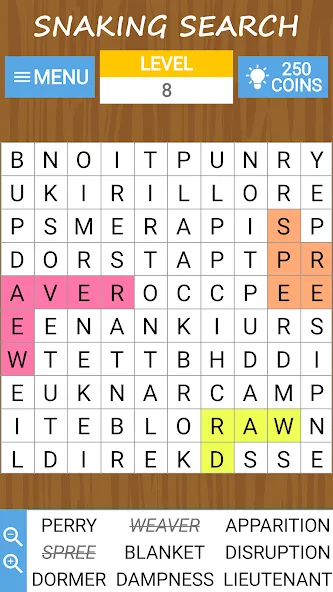 Word search, criss-cross, etc [МОД: Деньги, Монеты и Меню MOD] Screenshot 2