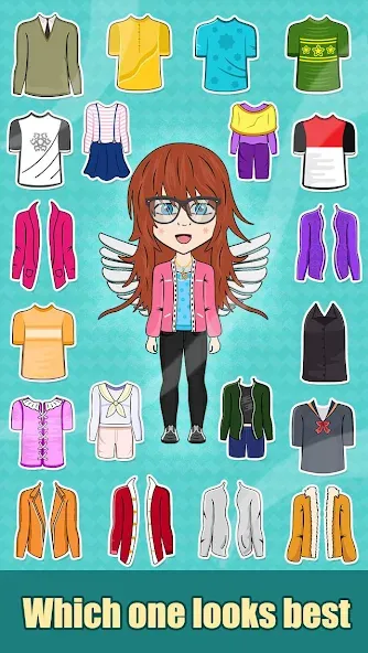 Anime Doll Designer (Аниме Кукольный Дизайнер) [МОД: Много монет, Открытые уровни и Мега MOD] Screenshot 2