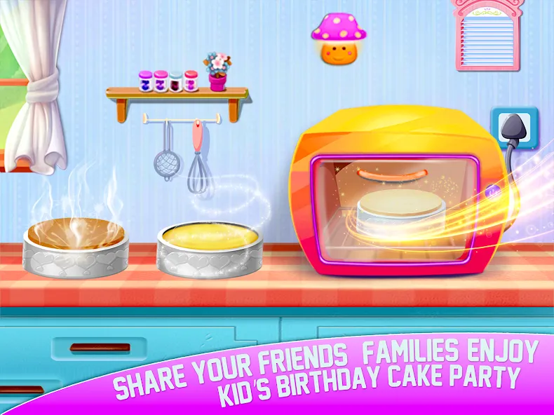 Cake Maker Sweet Bakery Games [МОД: Меню, Бесконечные монеты и Открытые уровни] Screenshot 4