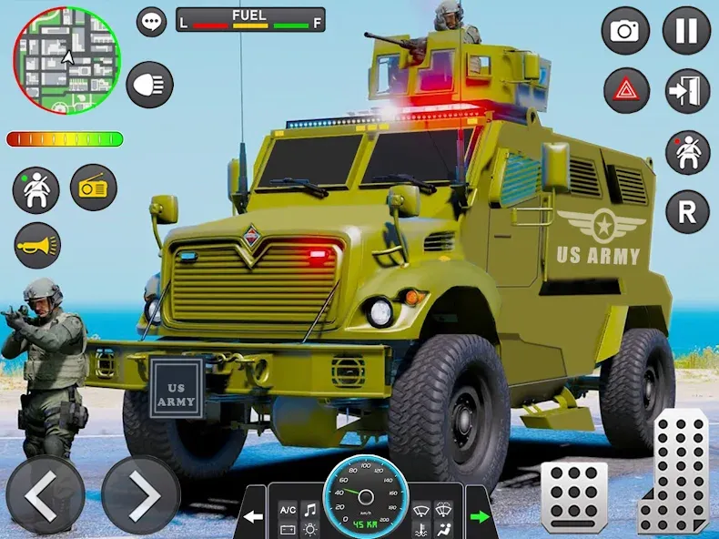 Army Vehicle Cargo Transport (Армейский транспорт грузовых автомобилей) [МОД: Все открыто, Дополнительные деньги и Меню MOD] Screenshot 5