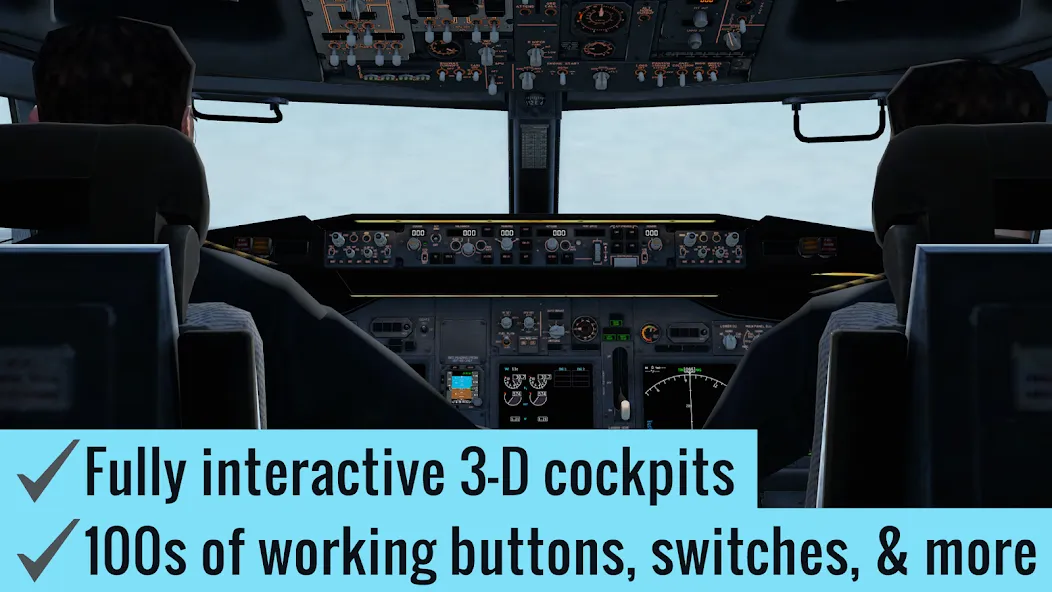 X-Plane Flight Simulator [МОД: Все открыто, Дополнительные деньги и Меню MOD] Screenshot 2