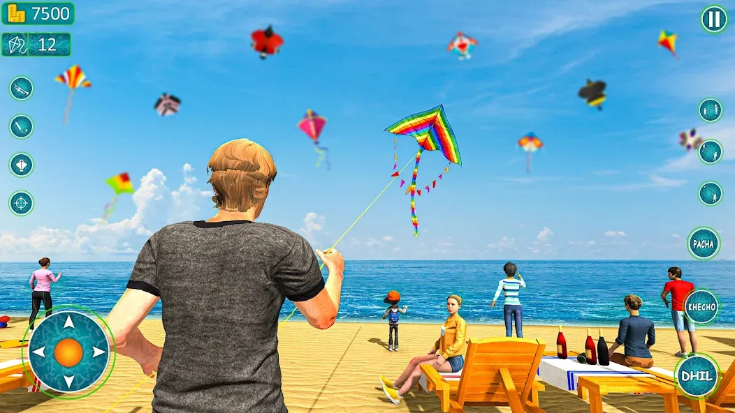 Kite Basant: Kite Flying Games [МОД: Бесконечные деньги, Монеты и Мега MOD] Screenshot 5