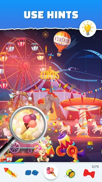 Bright Objects - Hidden Object [МОД: Бесконечные деньги, Монеты и Мега MOD] Screenshot 5