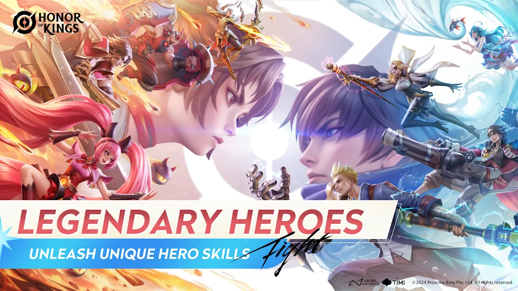 Honor of Kings (Хонор оф Кингс) [МОД: Деньги, Монеты и Меню MOD] Screenshot 1