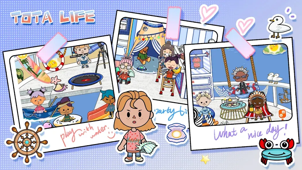 Tota Life: Parent-kid Suite (Тота Лайф) [МОД: Много монет, Открытые уровни и Мега MOD] Screenshot 4