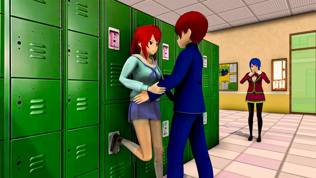 Anime High School Girl Life 24 (Аниме жизнь школьной девушки 24) [МОД: Все открыто, Дополнительные деньги и Меню MOD] Screenshot 4