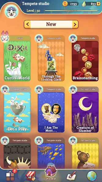 Dixit World (Диксит Ворлд) [МОД: Все открыто, Дополнительные деньги и Меню MOD] Screenshot 2