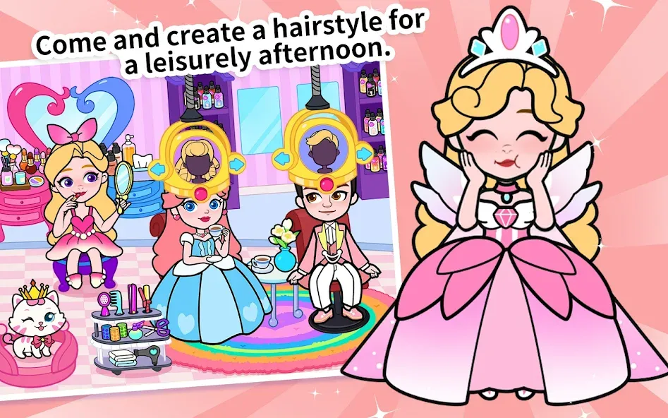 Paper Princess's Dream Castle [МОД: Деньги, Монеты и Меню MOD] Screenshot 4