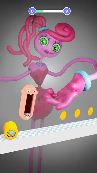 Hopping Heads: Scream & Shout (Хоппинг Хедс) [МОД: Бесконечные деньги, Монеты и Мега MOD] Screenshot 1